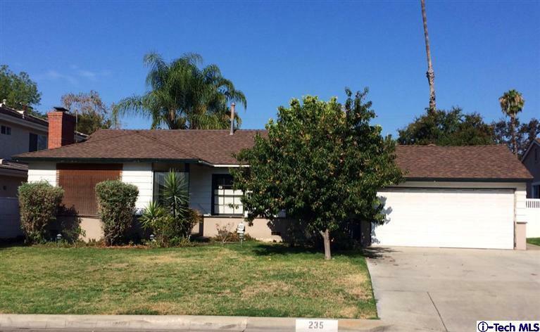 Property Photo:  235 Santa Rosa Road  CA 91007 