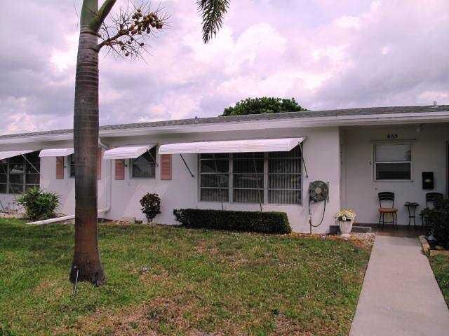 Property Photo: 665 High Point Drive C FL 33445