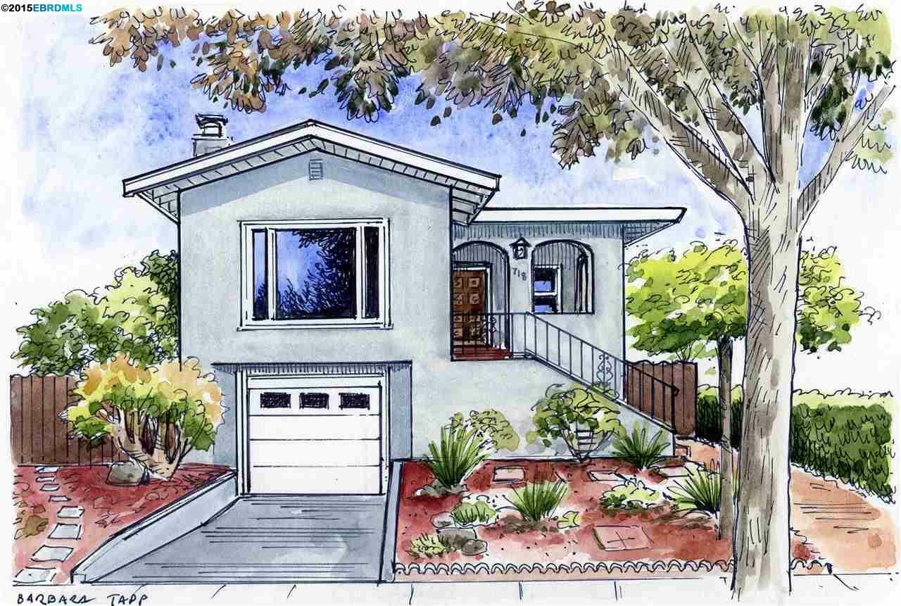 Property Photo:  718 Carmel Avenue  CA 94706-1808 