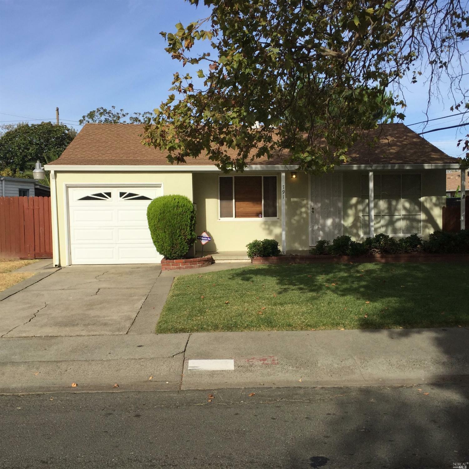 Property Photo: 791 Rosewood Avenue CA 94591