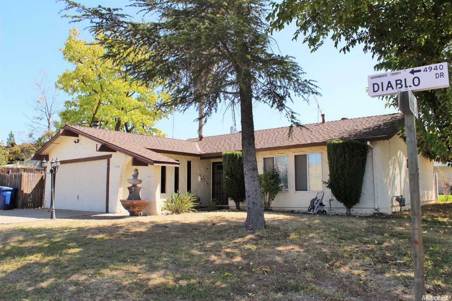 Property Photo:  4940 Diablo Drive  CA 95842 