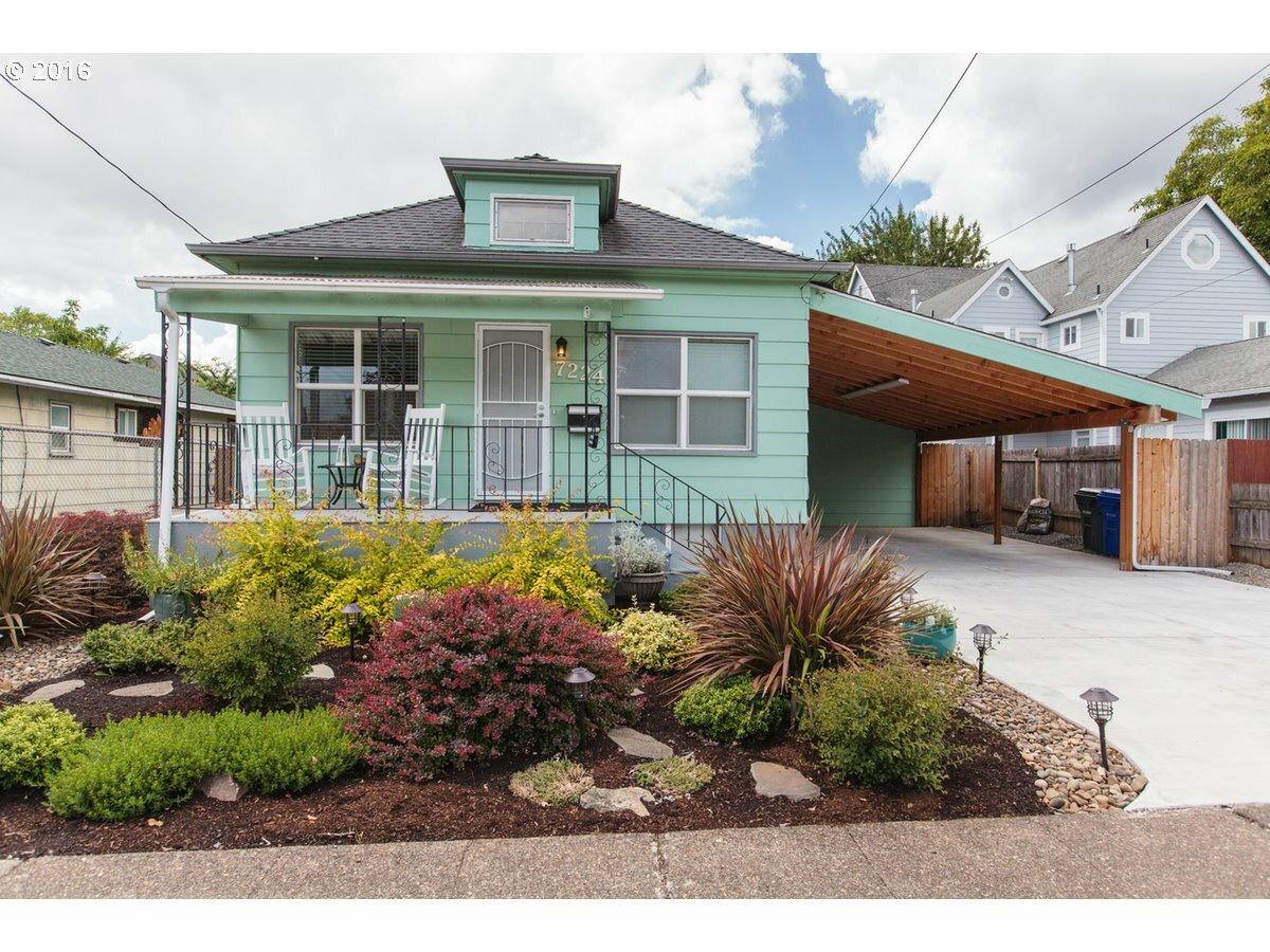 Property Photo: 7224 N Syracuse St OR 97203
