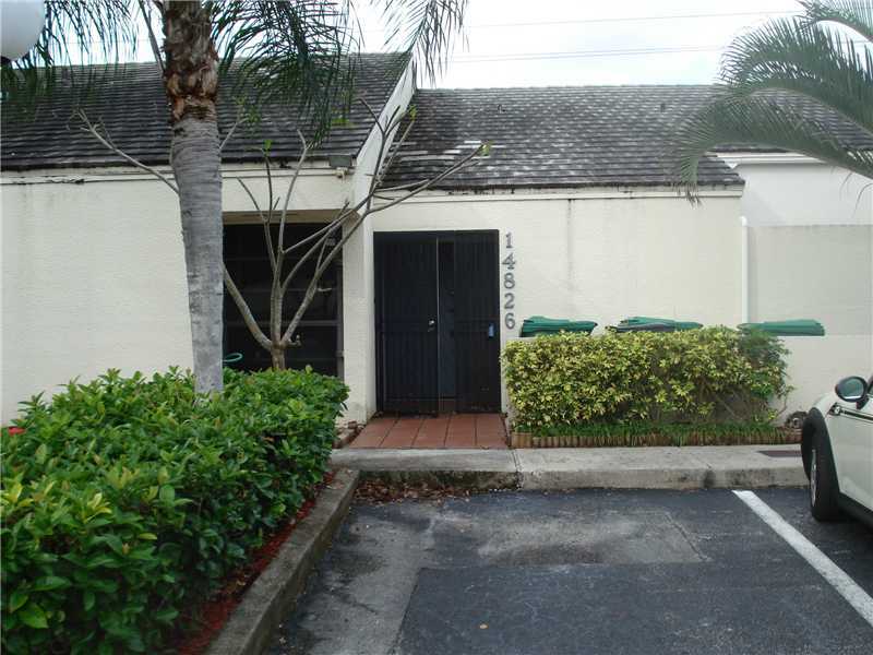 Property Photo:  14826 SW 125 Pl -  FL 33186 