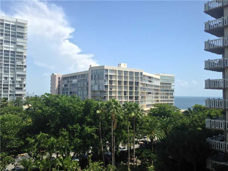 Property Photo: 1121 Crandon Bl E503 FL 33149