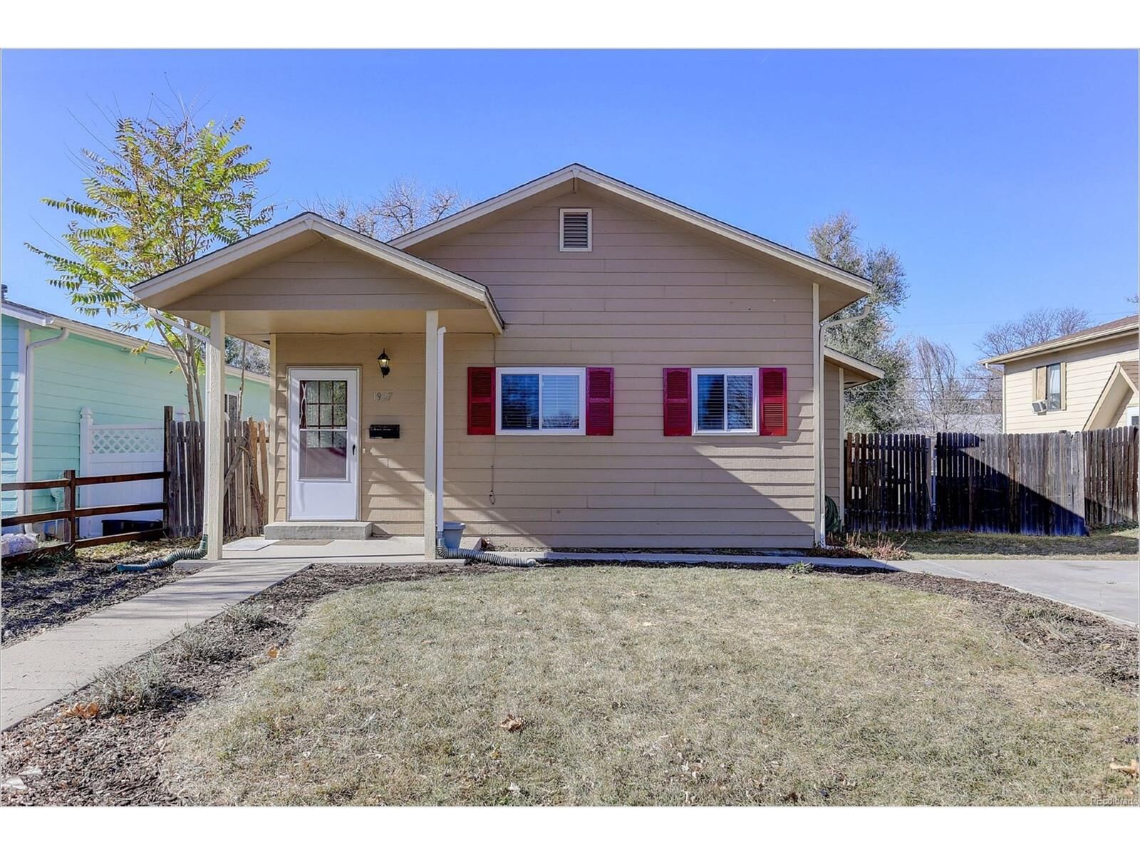Property Photo: 1927 Wabash Street CO 80220