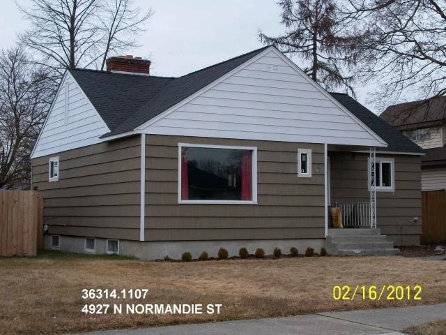 Property Photo:  4927 N Normandie St  WA 99205 