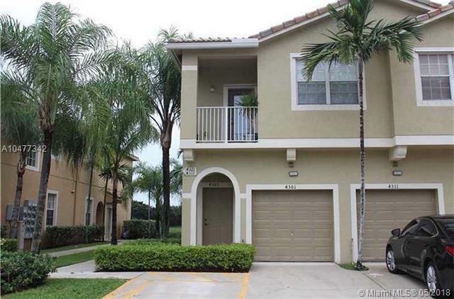 Property Photo: 4301 SW 131st Ln 3202 FL 33027