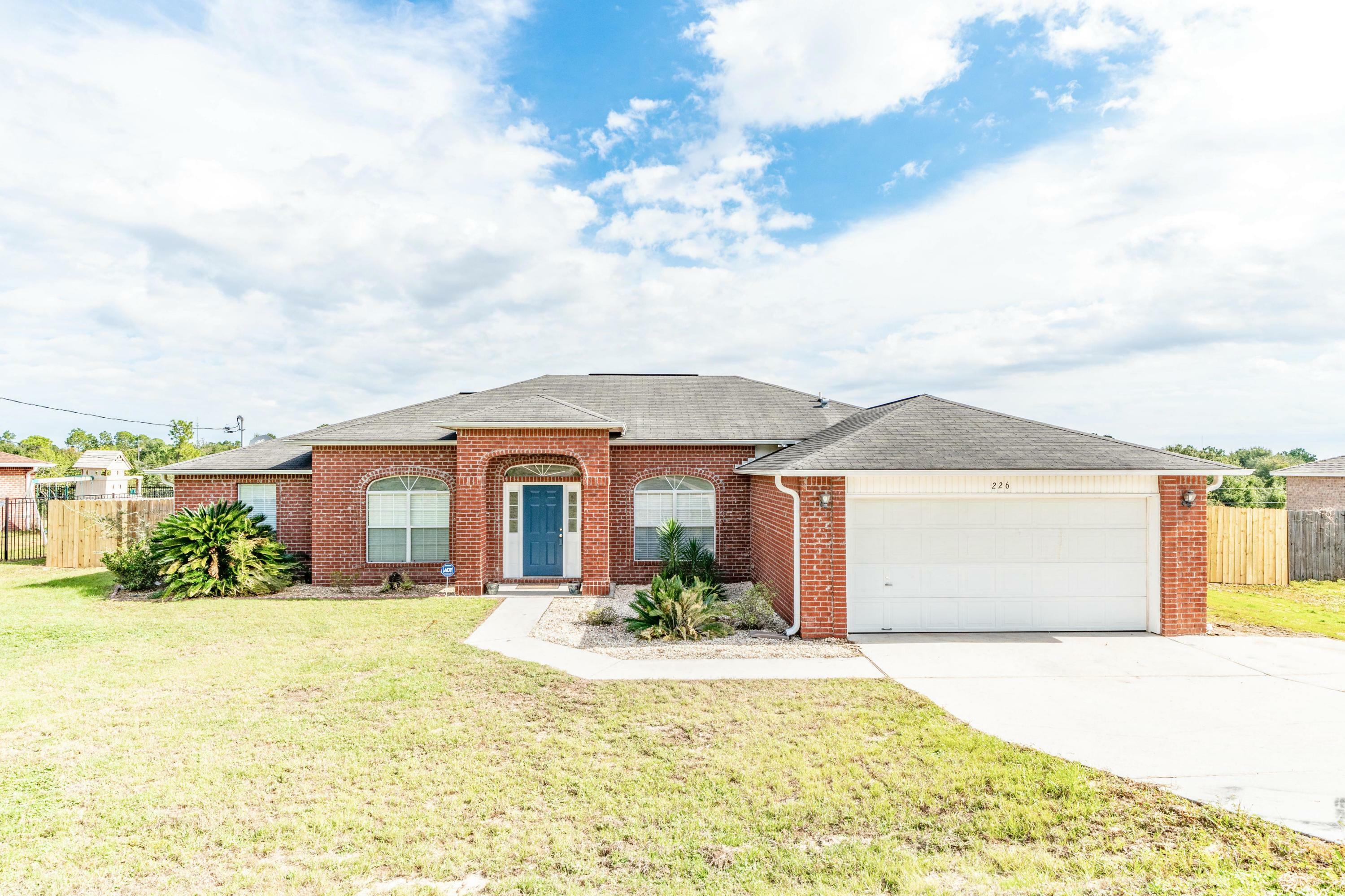 Property Photo:  226 Trish Drive  FL 32536 