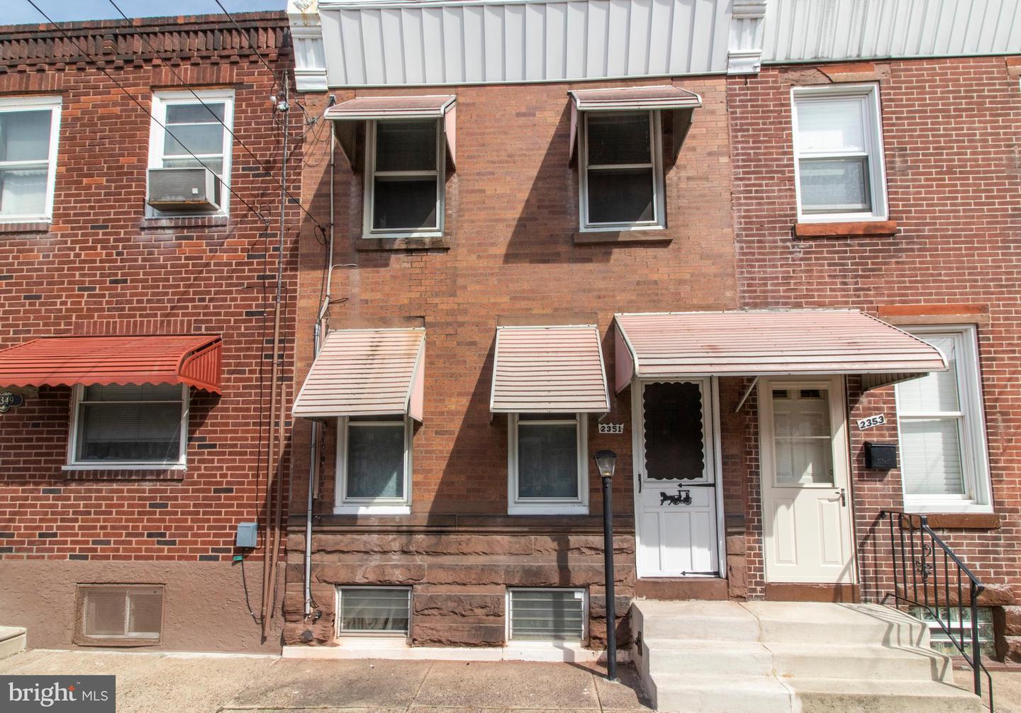 Property Photo: 2351 E Sergeant Street PA 19125