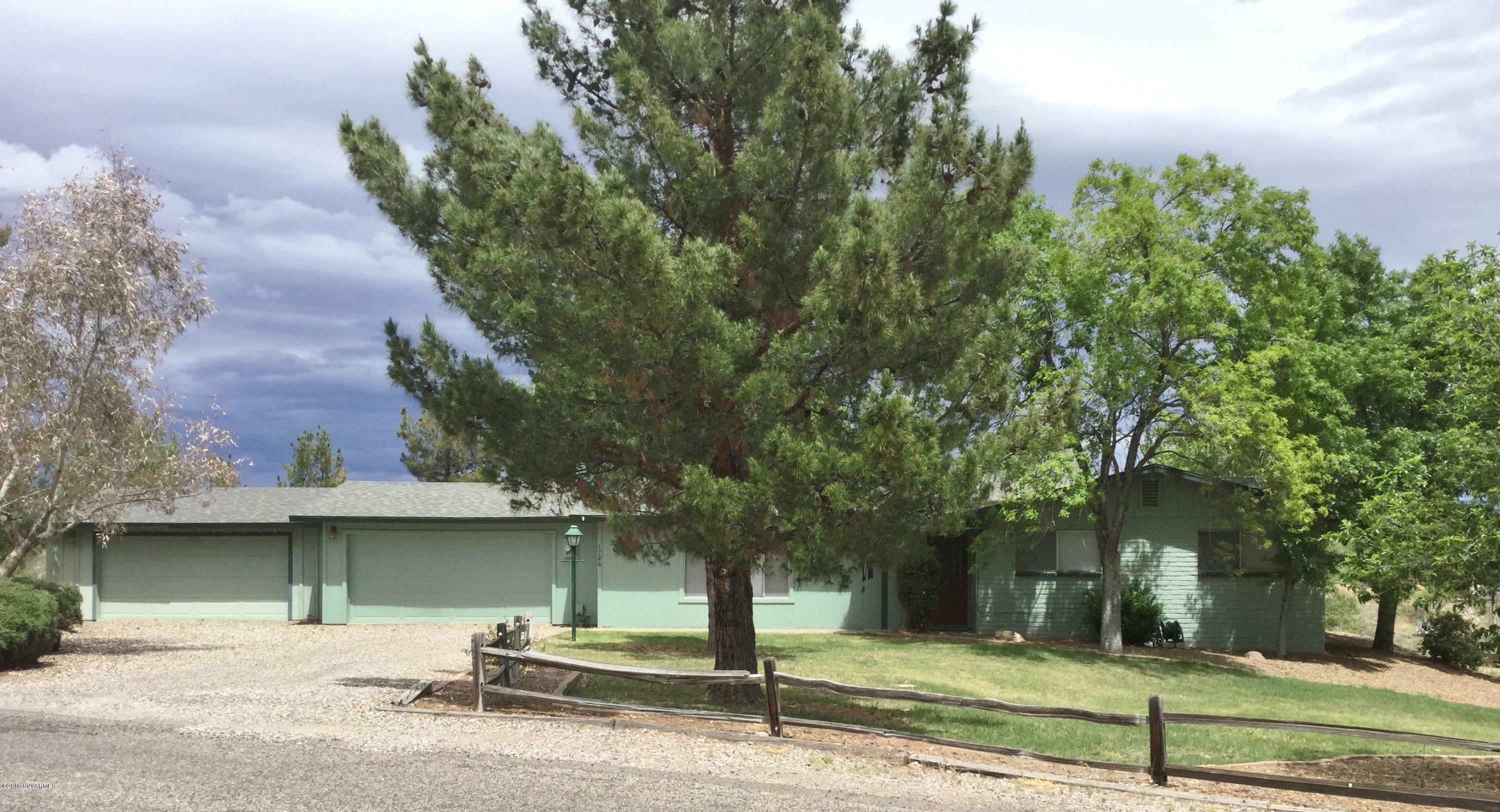 Property Photo:  1726 Sawmill Rd  AZ 86326 