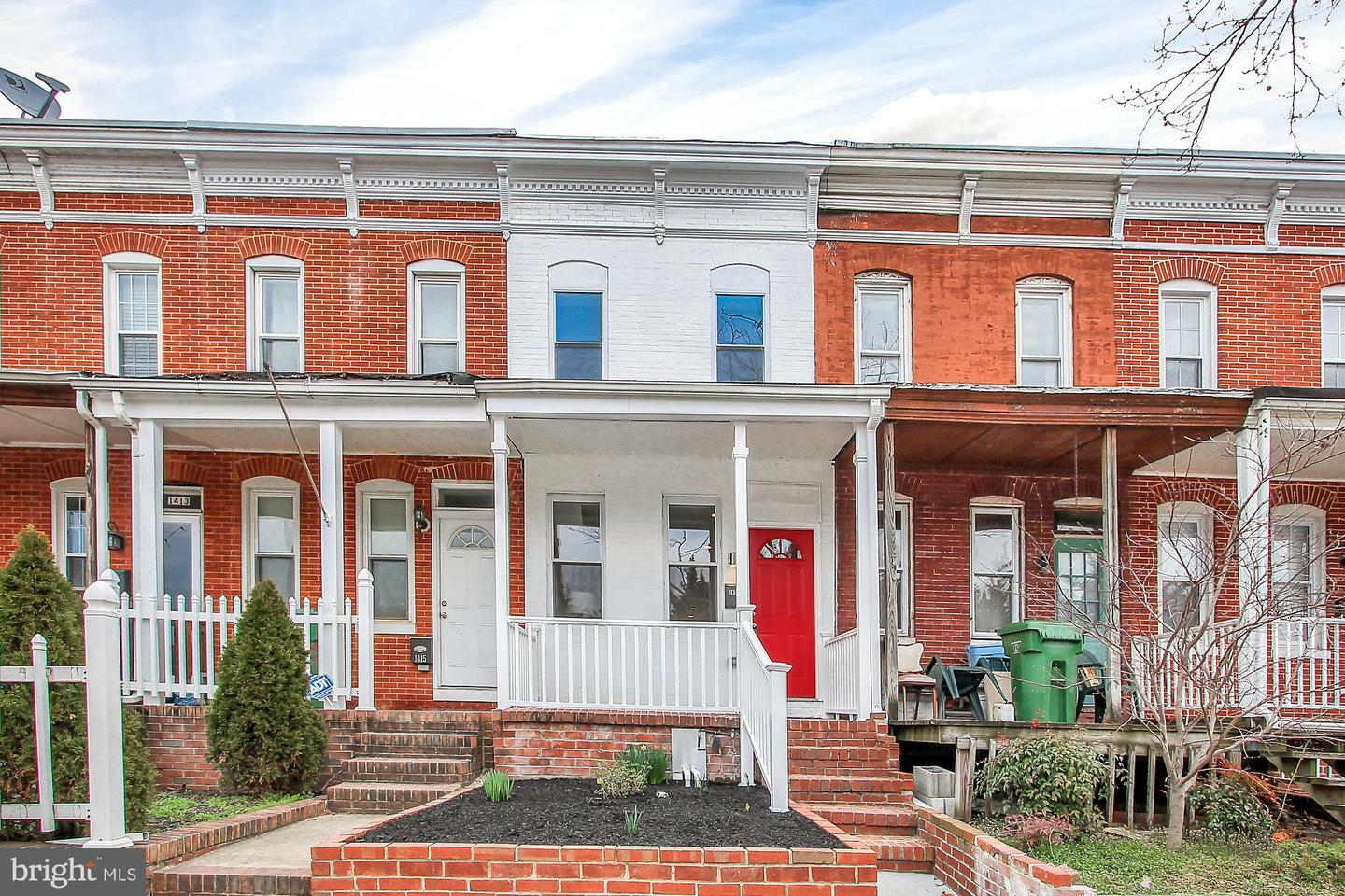 Property Photo:  1417 Race Street  MD 21230 