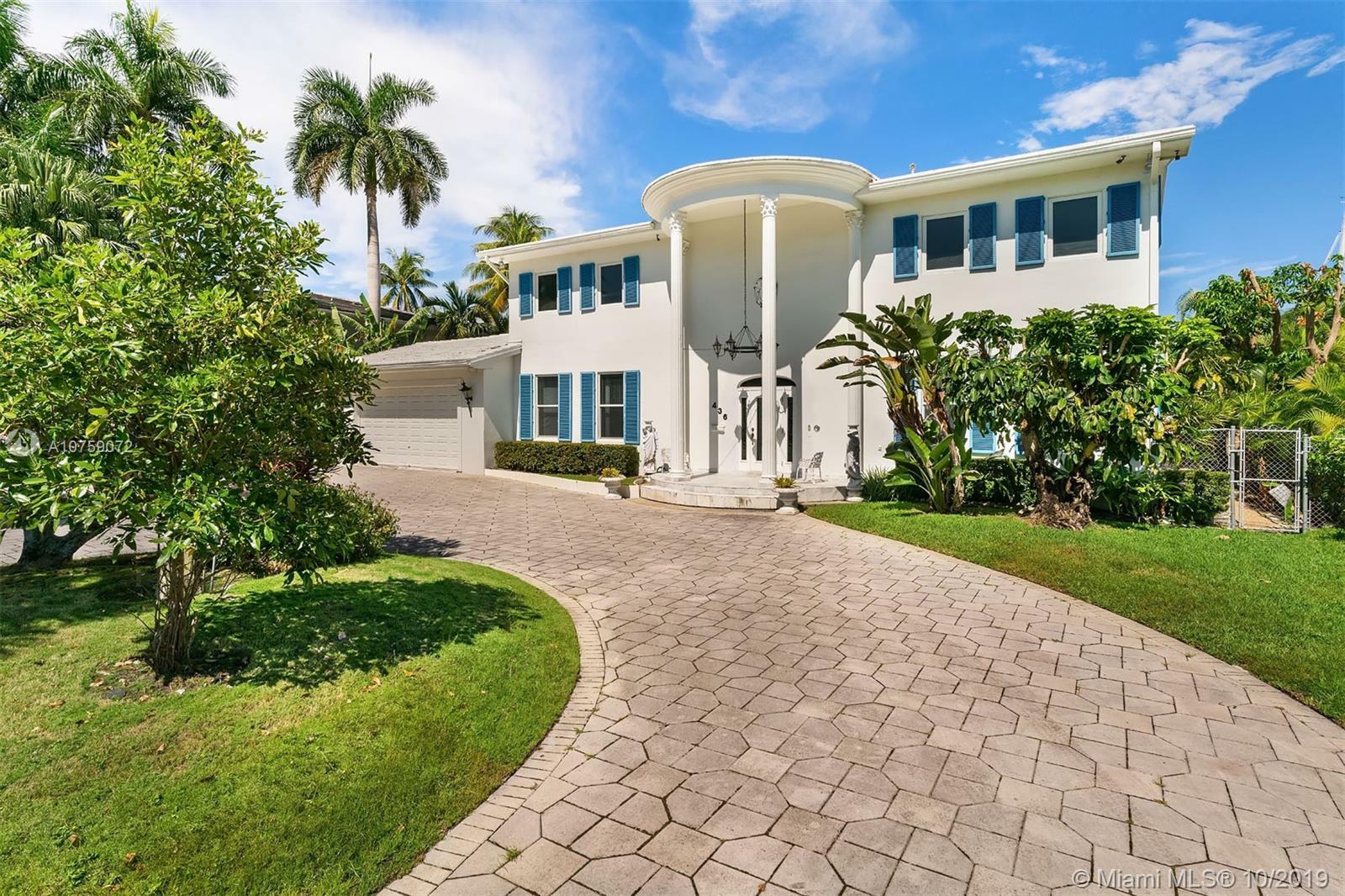 Property Photo:  436 Poinciana Dr  FL 33009 