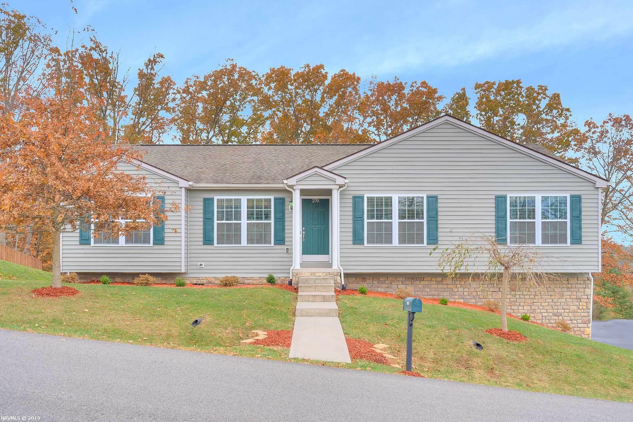 Property Photo:  270 Robin Hood Drive  VA 24073 