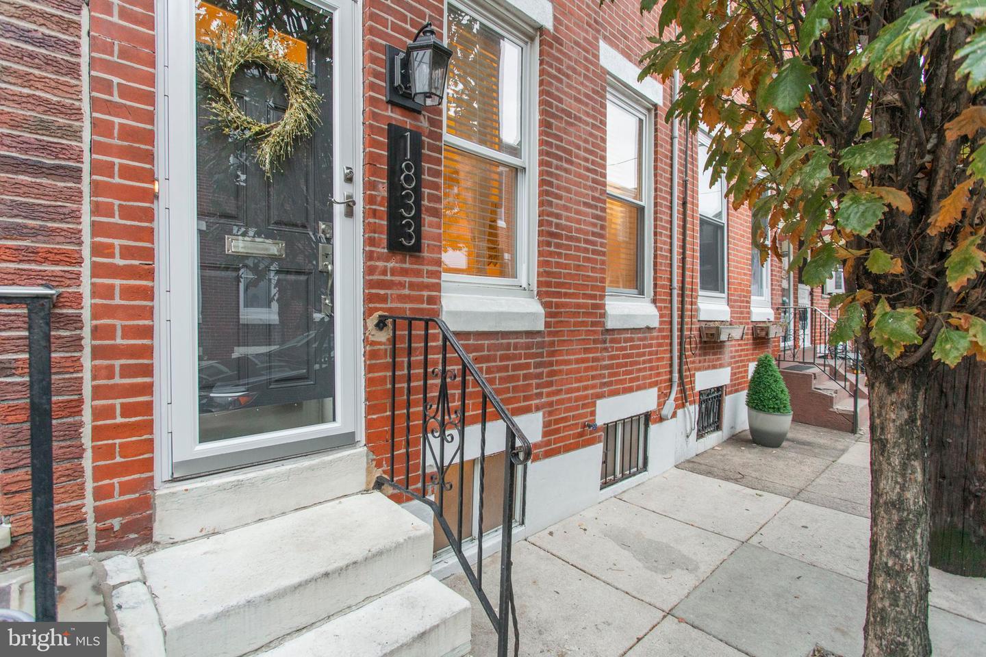 Property Photo: 1833 S Sartain Street PA 19148