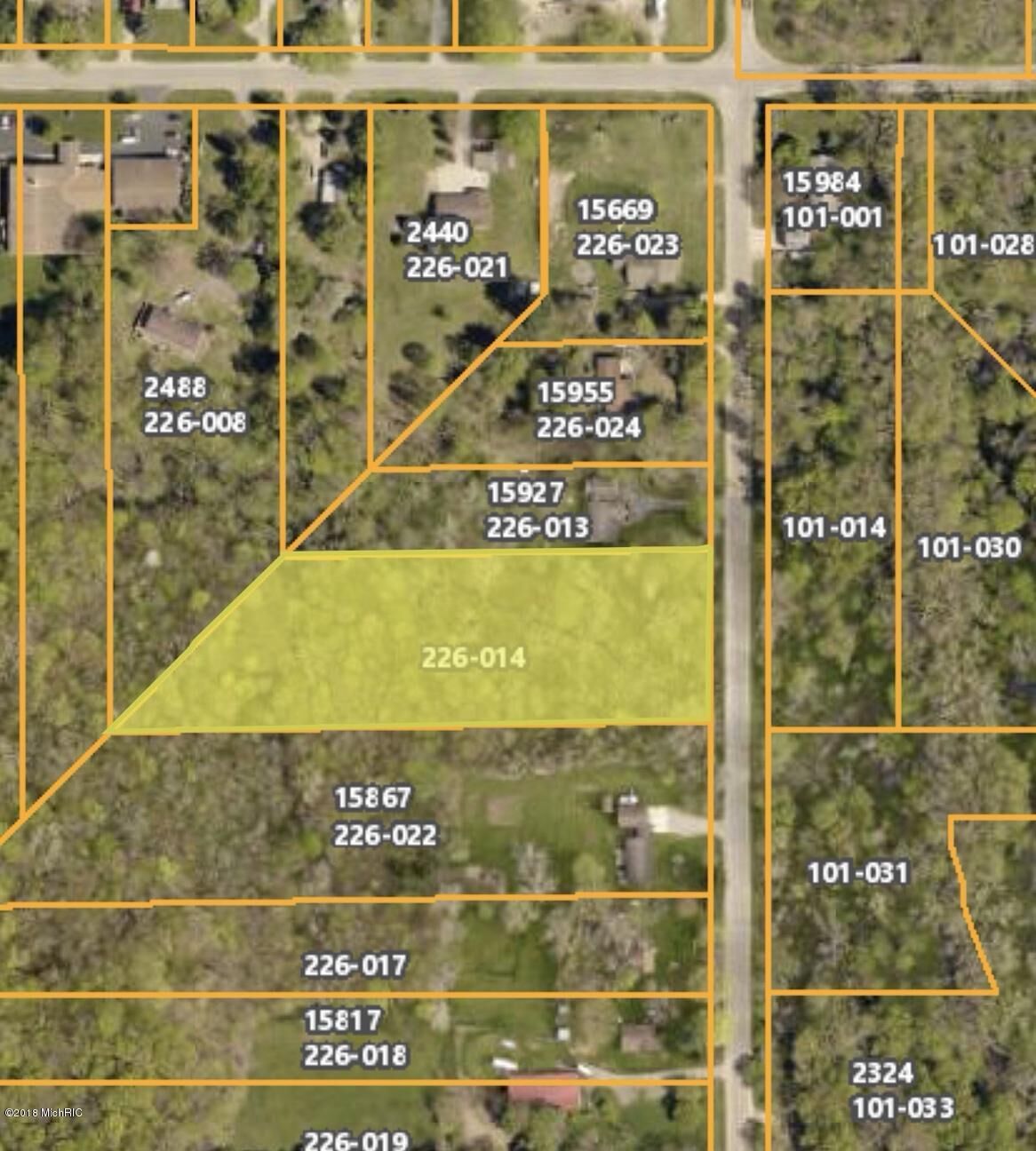 Property Photo:  15887 24th Street  MI 49435 