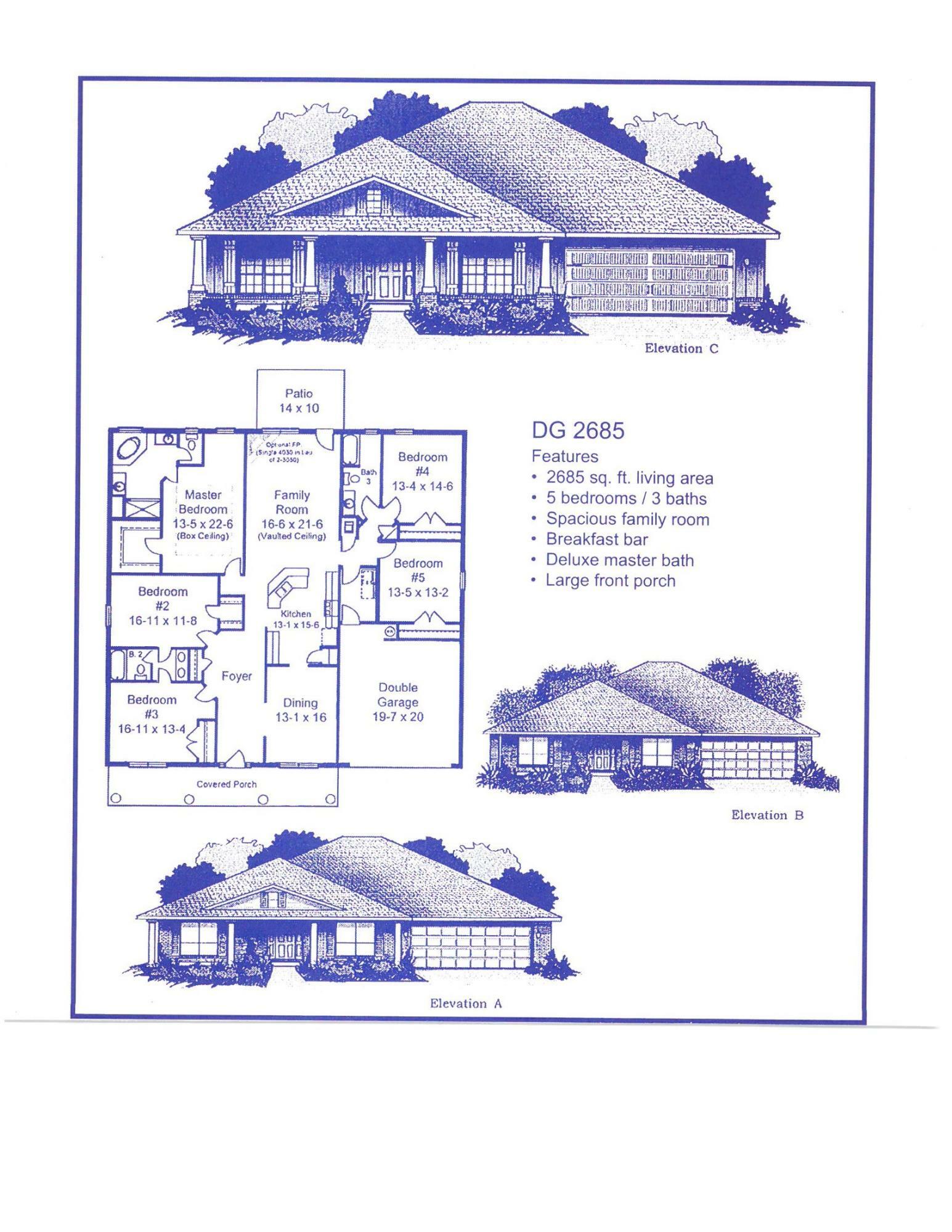 Property Photo: 5782 Marigold Loop FL 32539