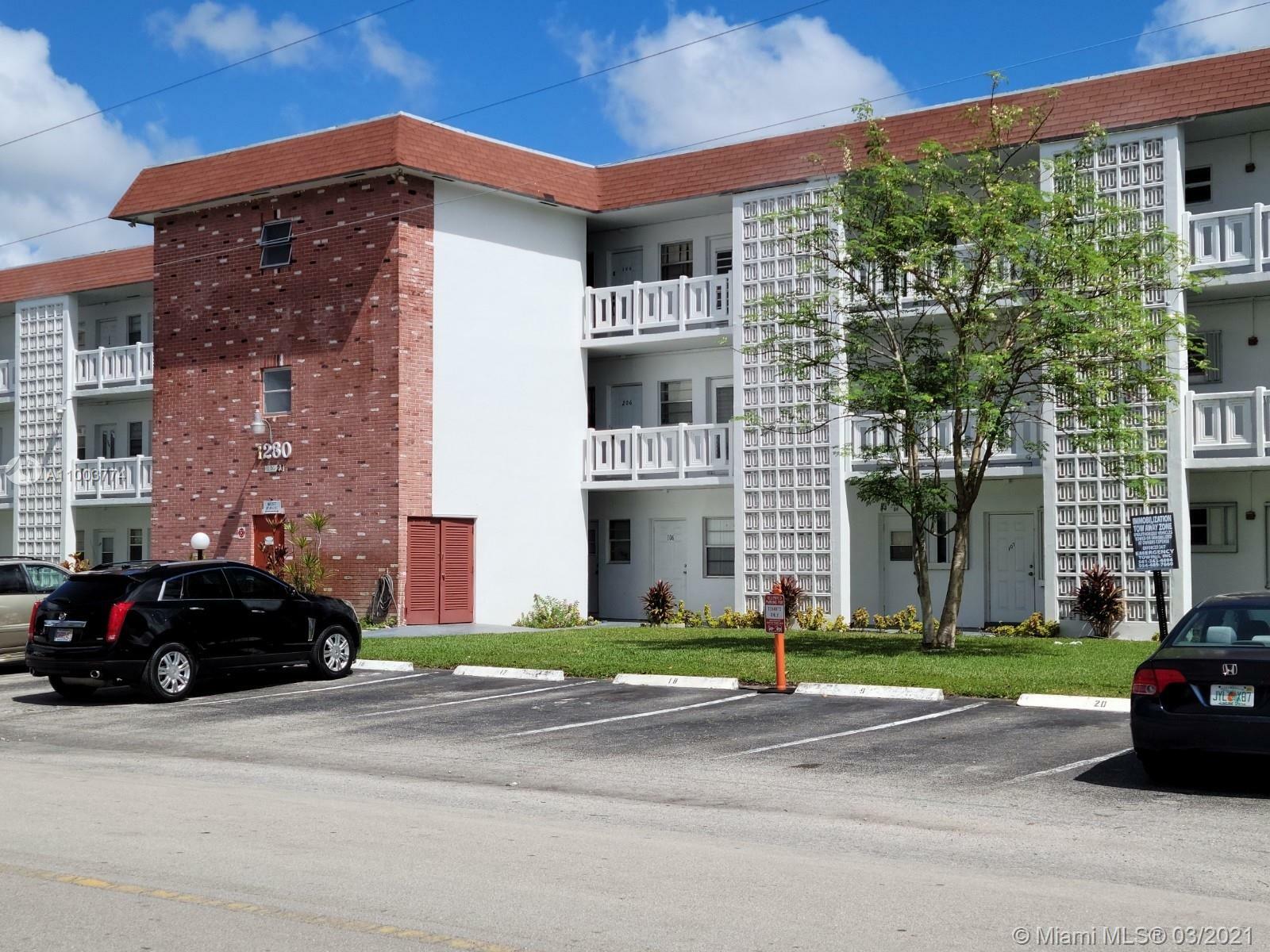 Property Photo:  1280 NW 43rd Ave 109  FL 33313 