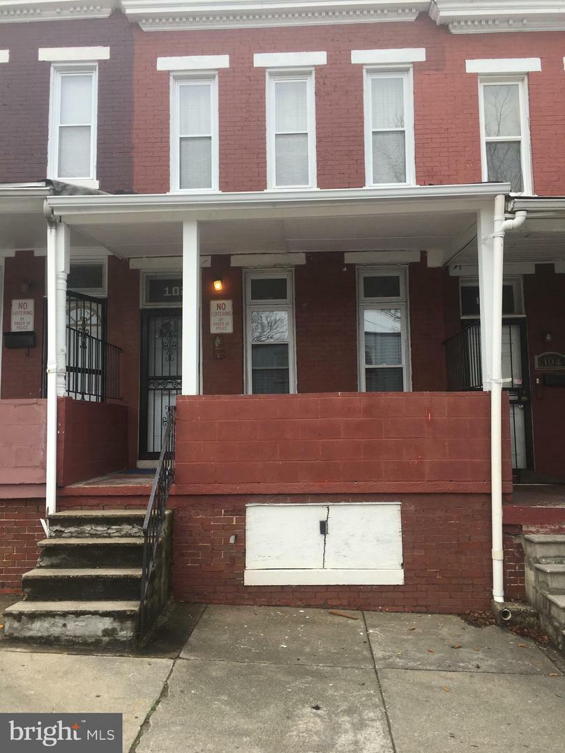 Property Photo:  102 N Smallwood Street  MD 21223 