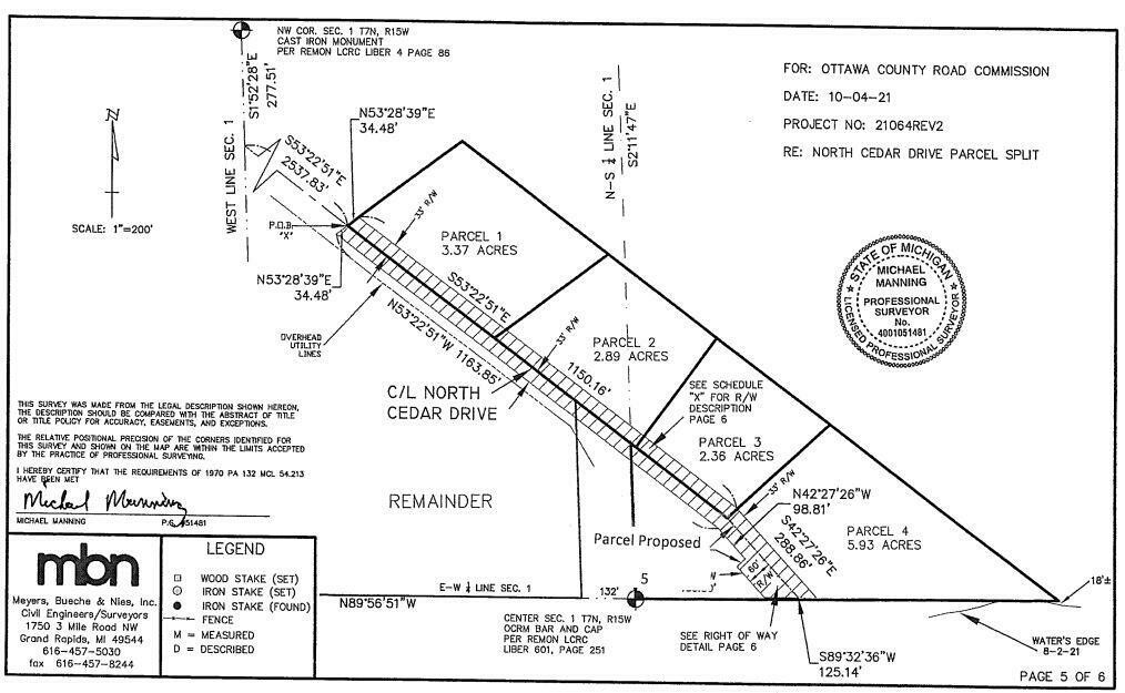 Property Photo:  Lot 3 N Cedar Drive  MI 49417 