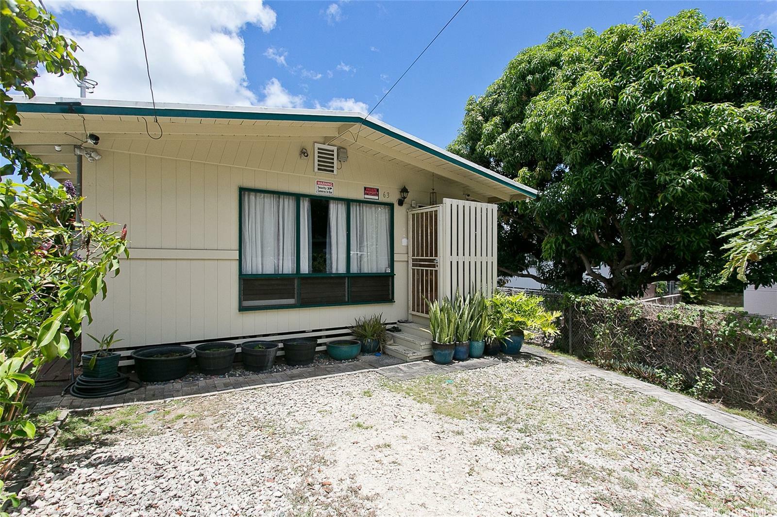 Property Photo:  63 Kauila Street  HI 96813 