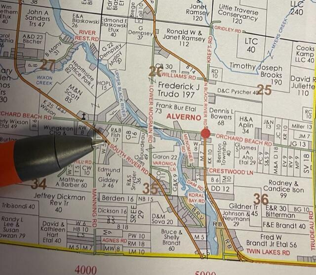 Property Photo: 14.22 Acre Orchard Beach Road MI 49721