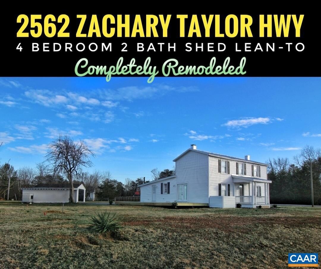 Property Photo:  2562 Zachary Taylor Hwy  VA 23117 