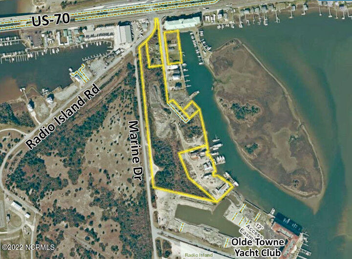 Property Photo: 201 Marine Drive NC 28557
