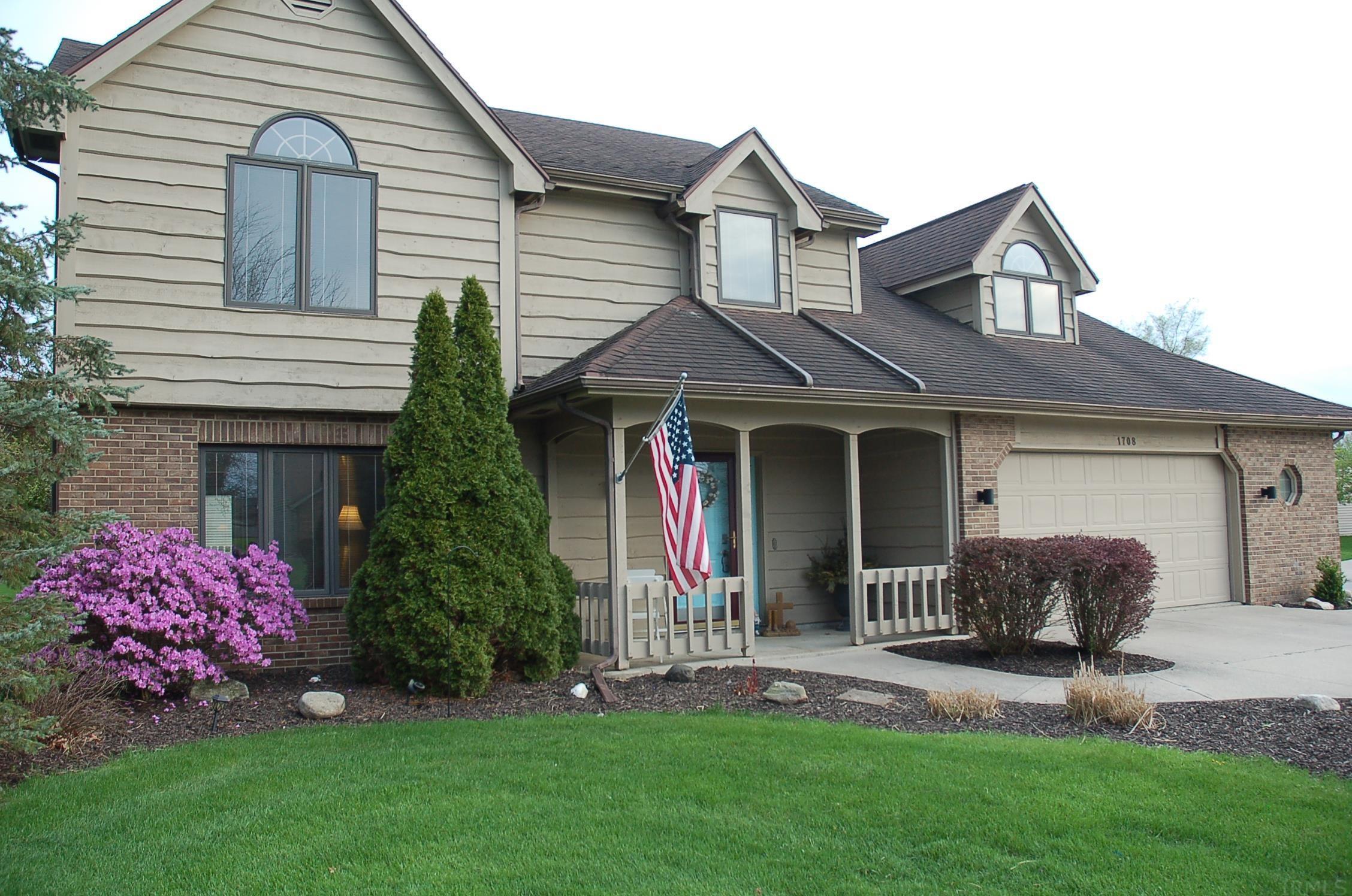 Property Photo:  1708 Windmill Ridge Run  IN 46825 