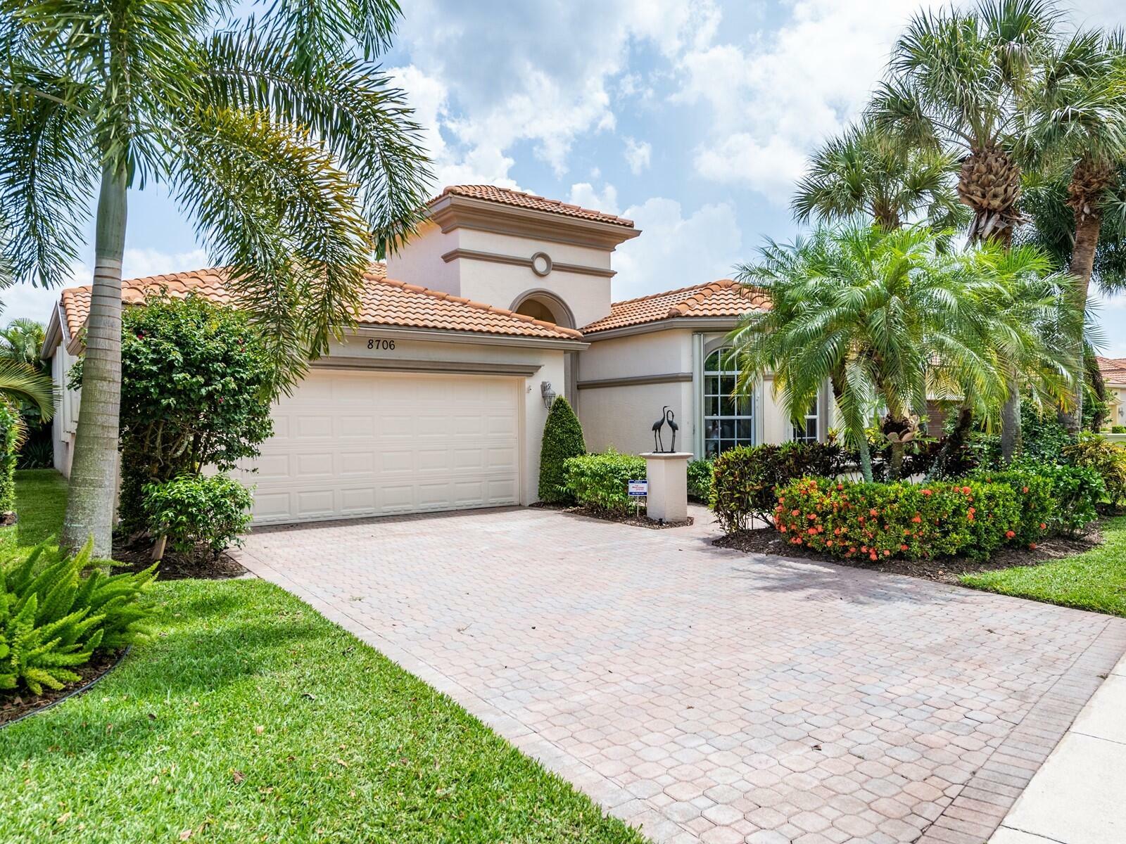 Property Photo:  8706 Via Brilliante  FL 33411 