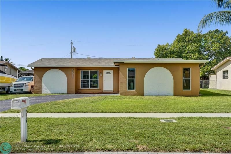 Property Photo:  9860 NW 25th Ct  FL 33322 