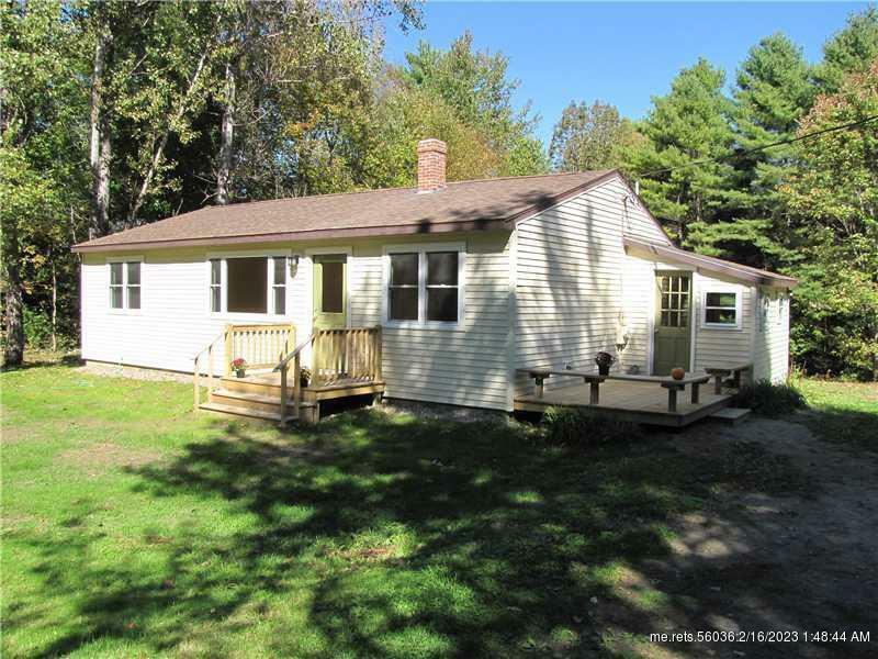 Property Photo: 148 Jesse Robbins Road ME 04915