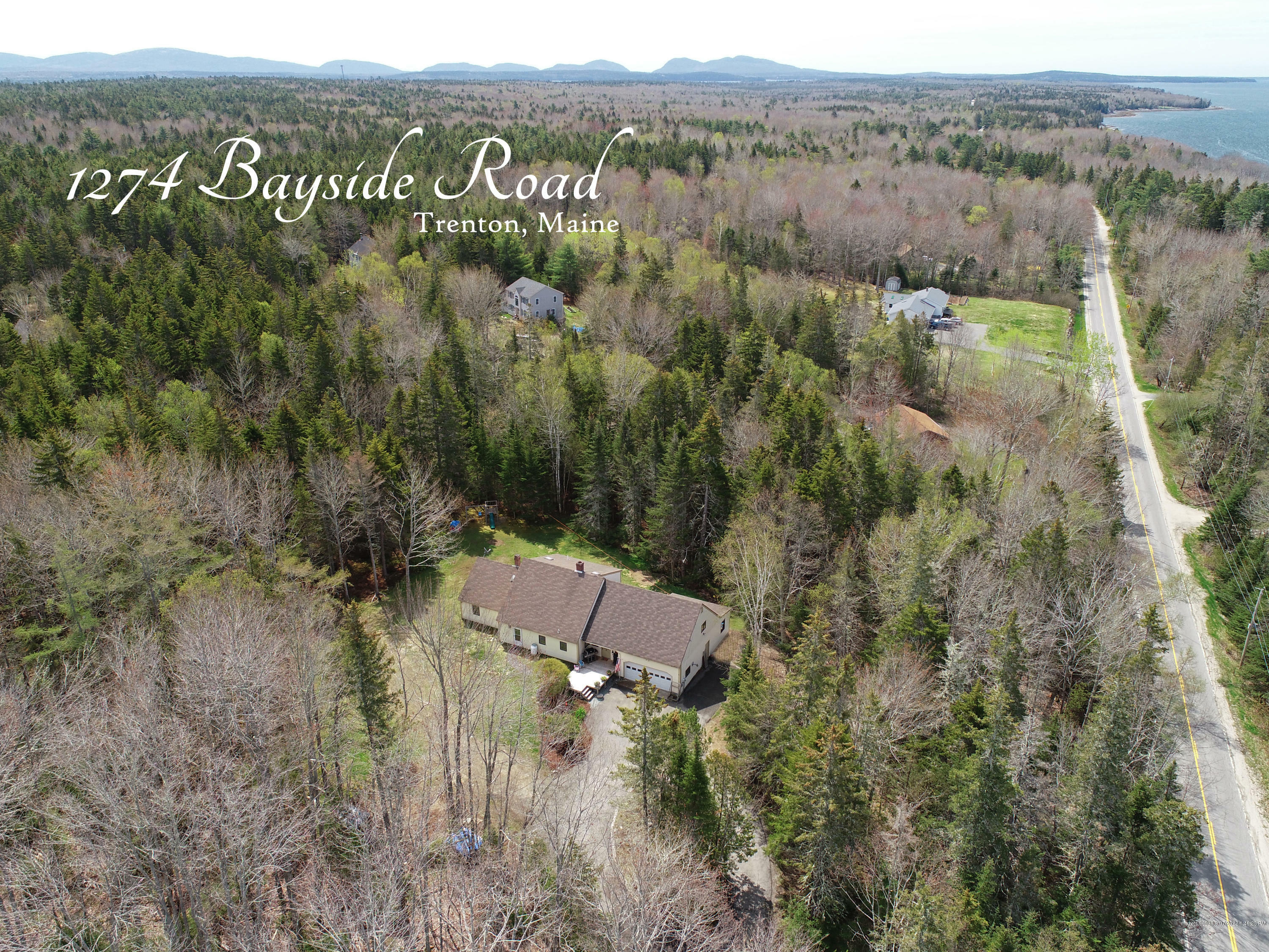Property Photo:  1274 Bayside Road  ME 04605 