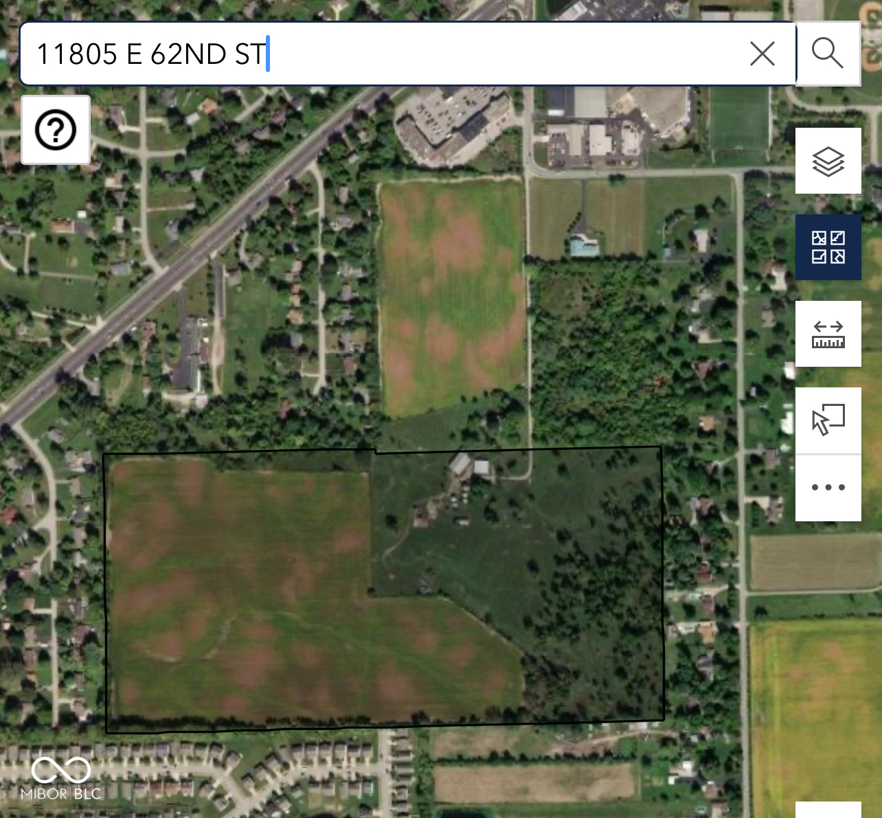 Property Photo: 11805 E 62nd Street IN 46235
