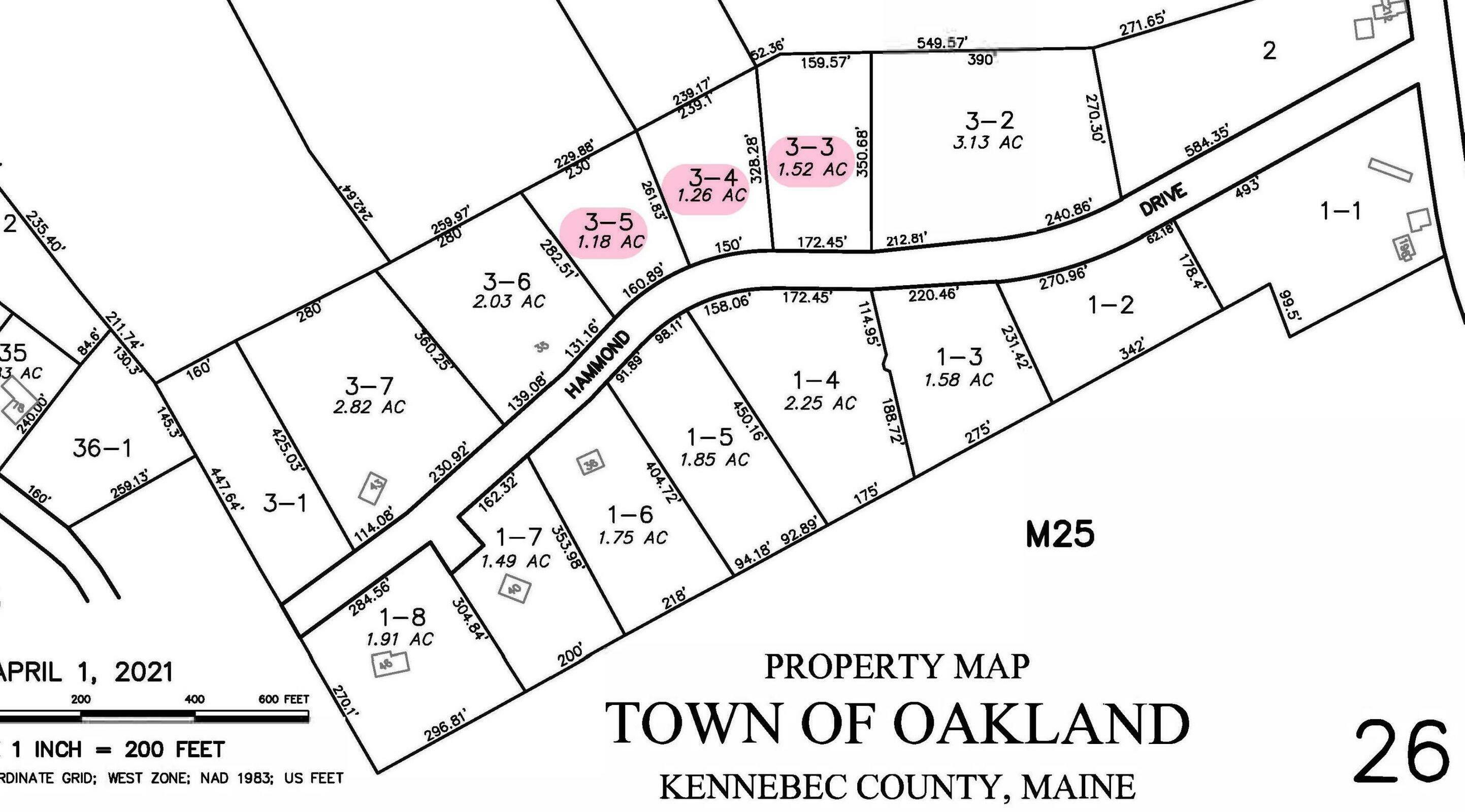 Property Photo:  Lot 3-3 Hammond Drive  ME 04963 