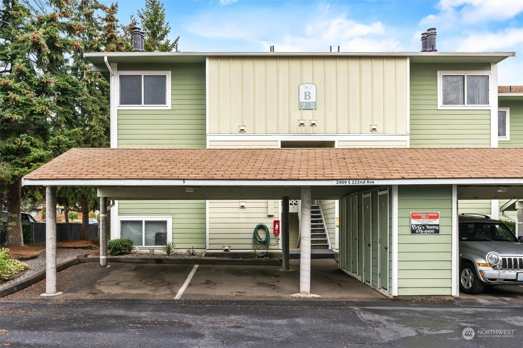Property Photo: 2409 S 222nd Street B14 WA 98198