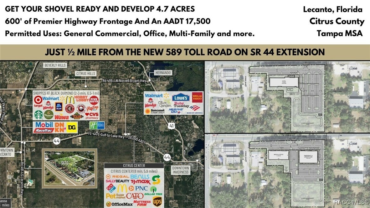 Property Photo: 3132 W Gulf To Lake Highway FL 34461