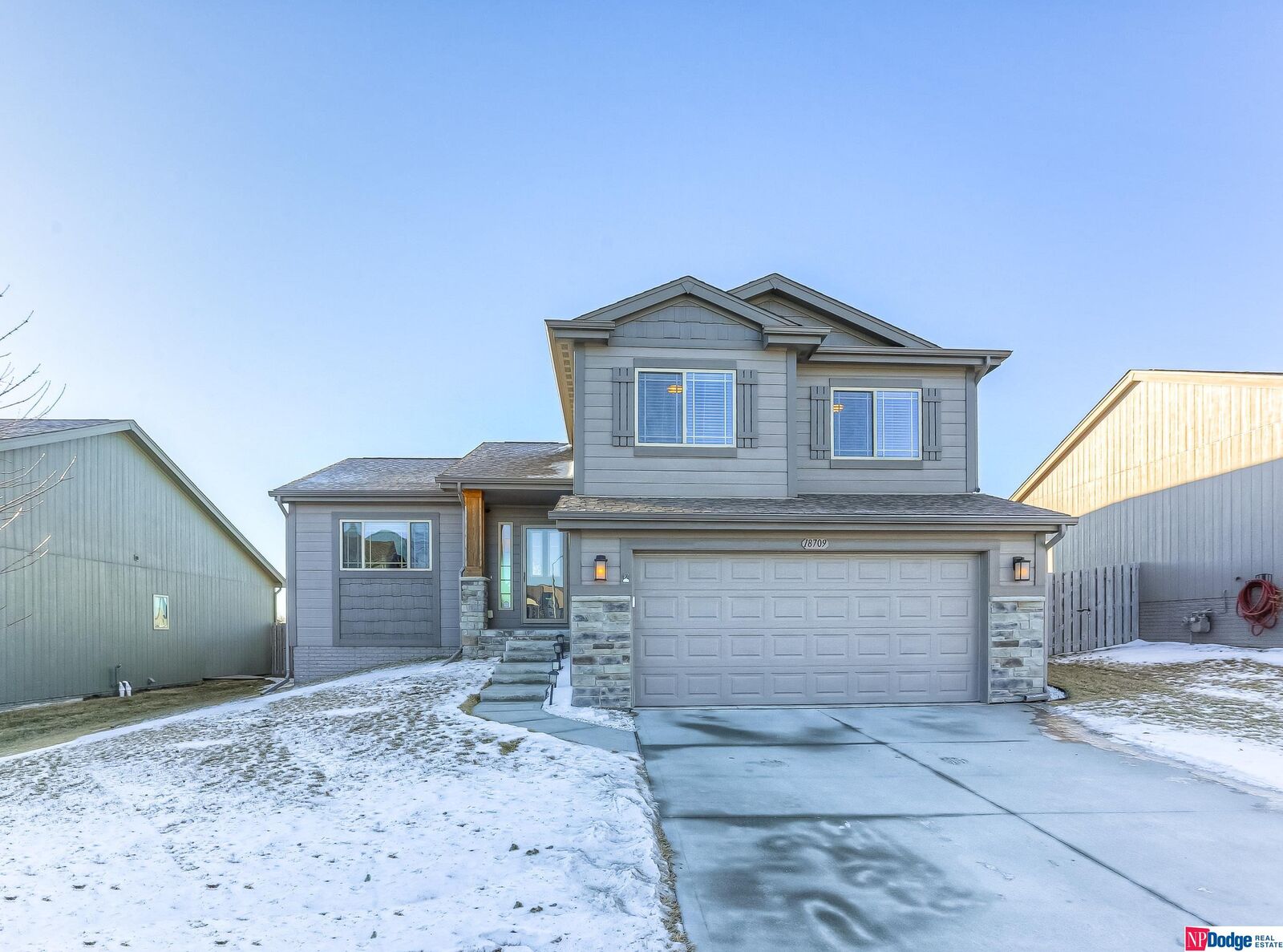 Property Photo: 18709 Briar Street NE 68136