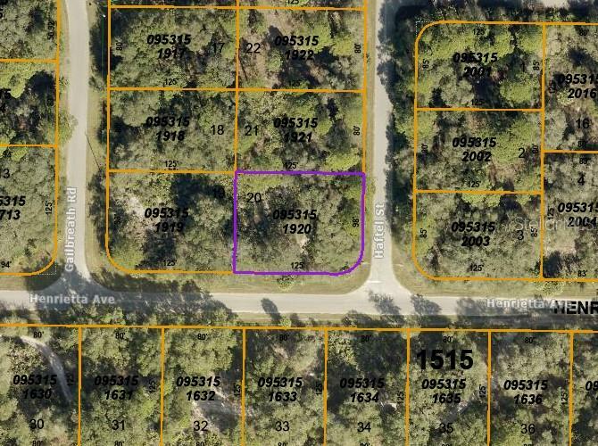 Property Photo: Lot 20 Haftel Street FL 34291