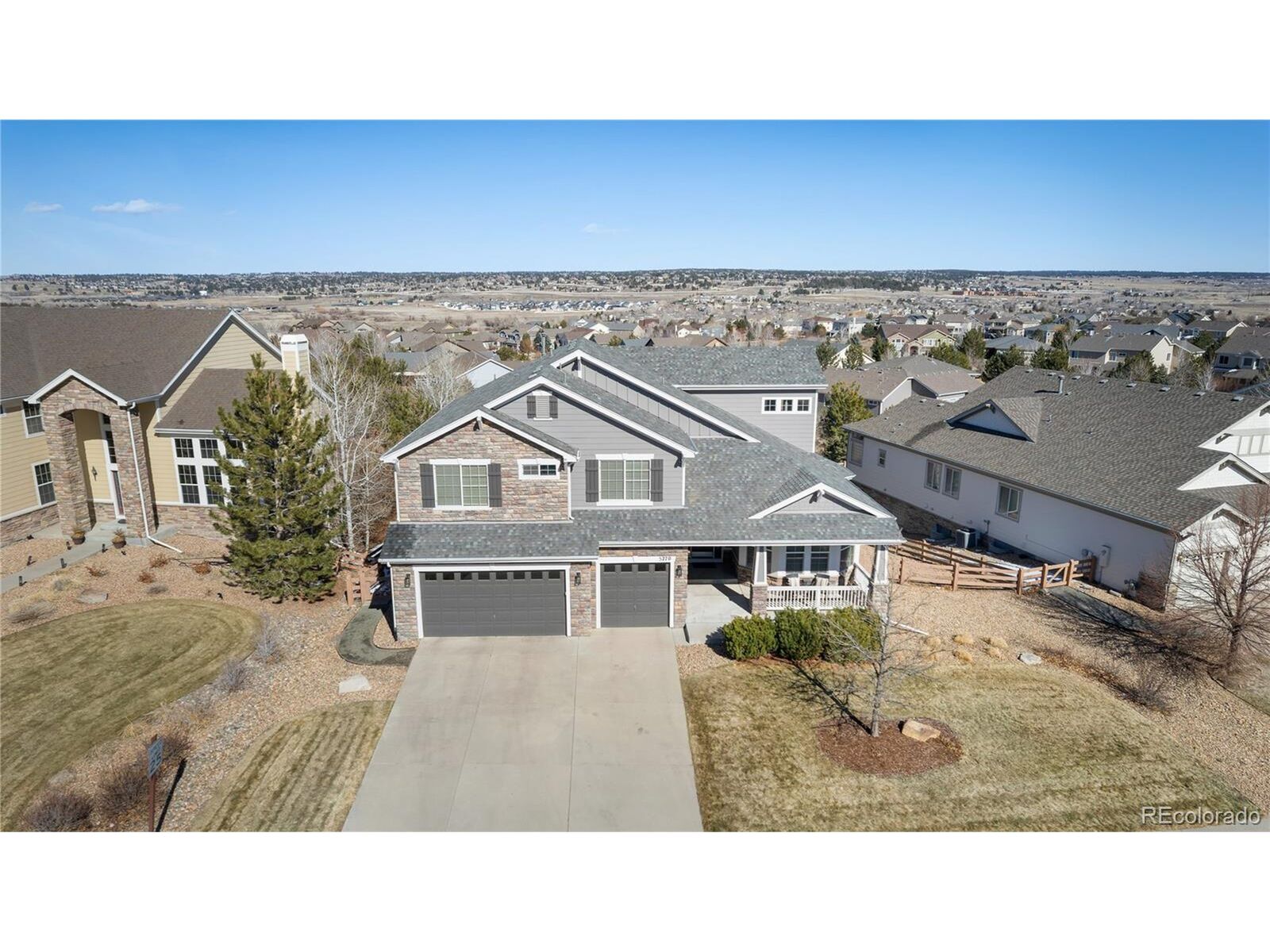 Property Photo: 5270 Craftsman Dr CO 80134