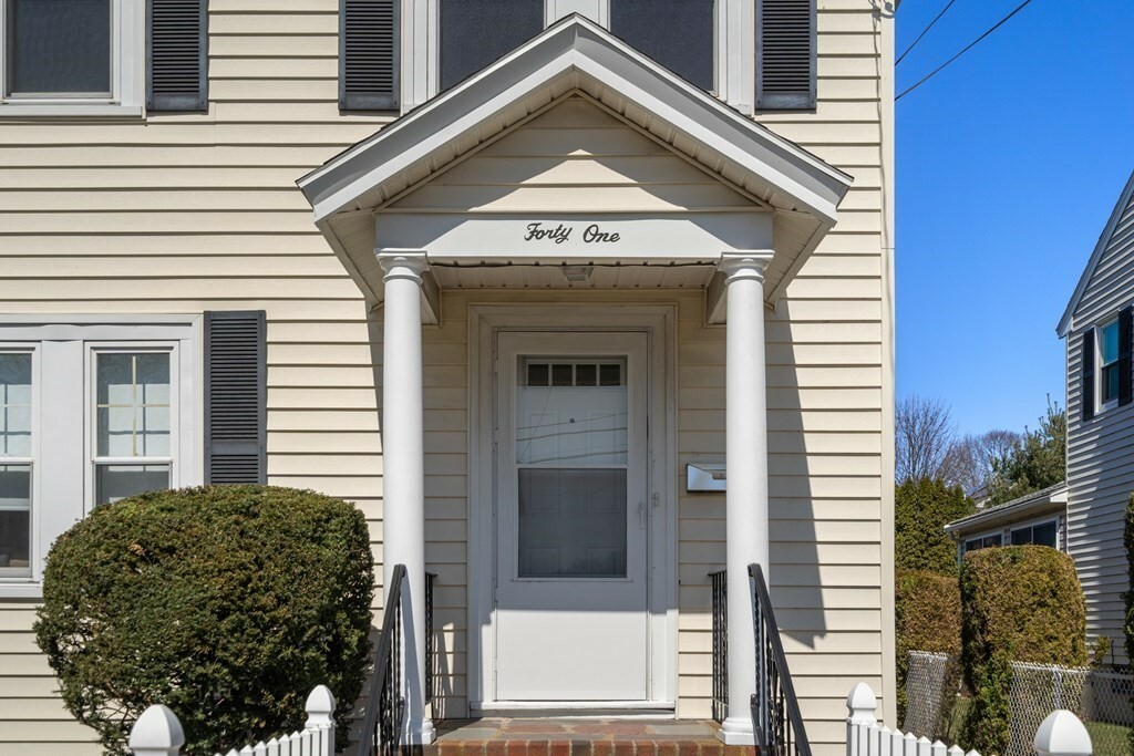 Property Photo: 41 Wycliff Ave MA 02132