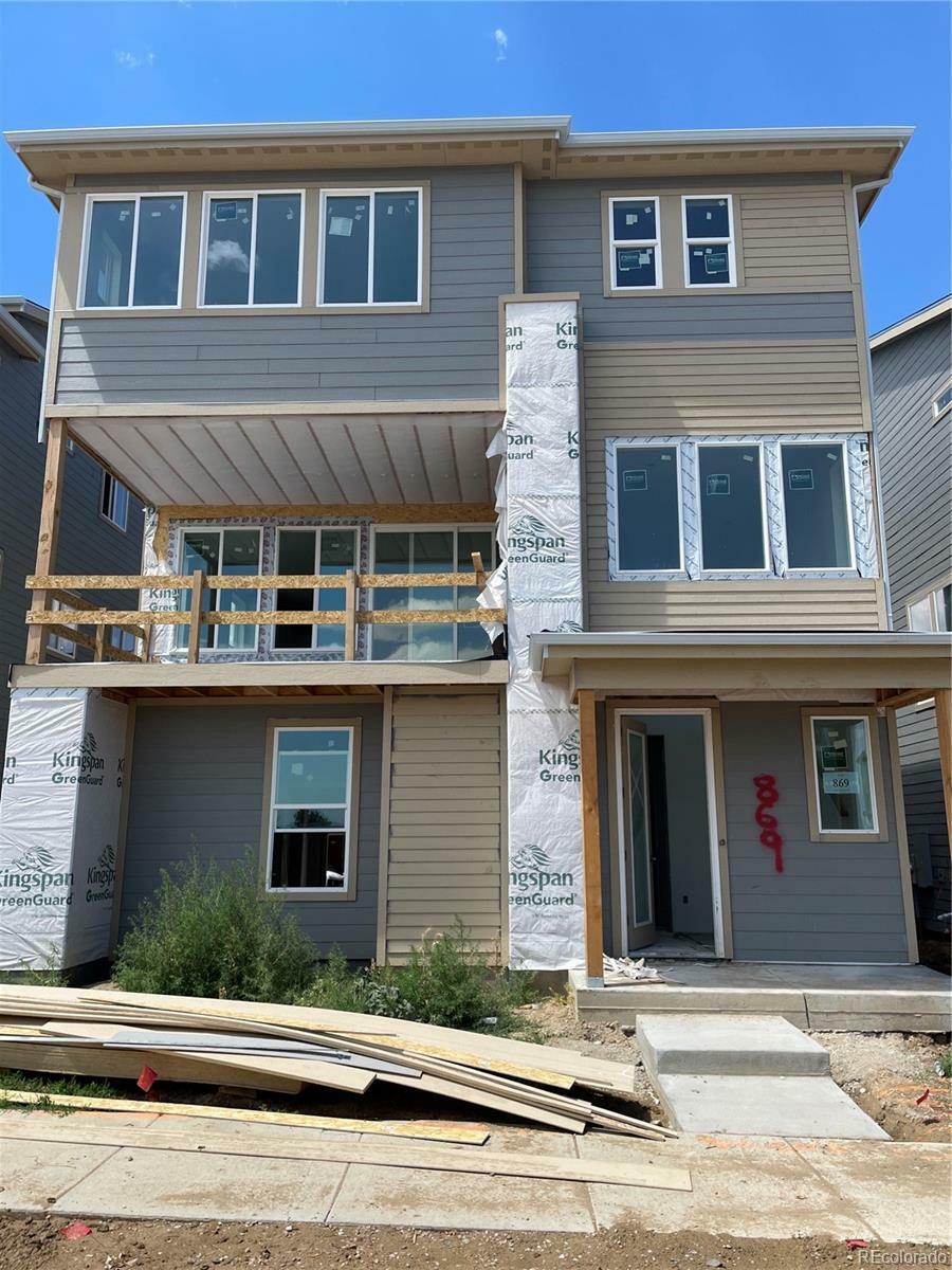 Property Photo: 869 Furrow Way CO 80026
