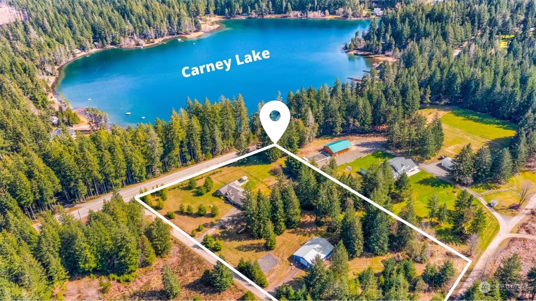 Property Photo:  15750 Carney Lake Road SW  WA 98367 