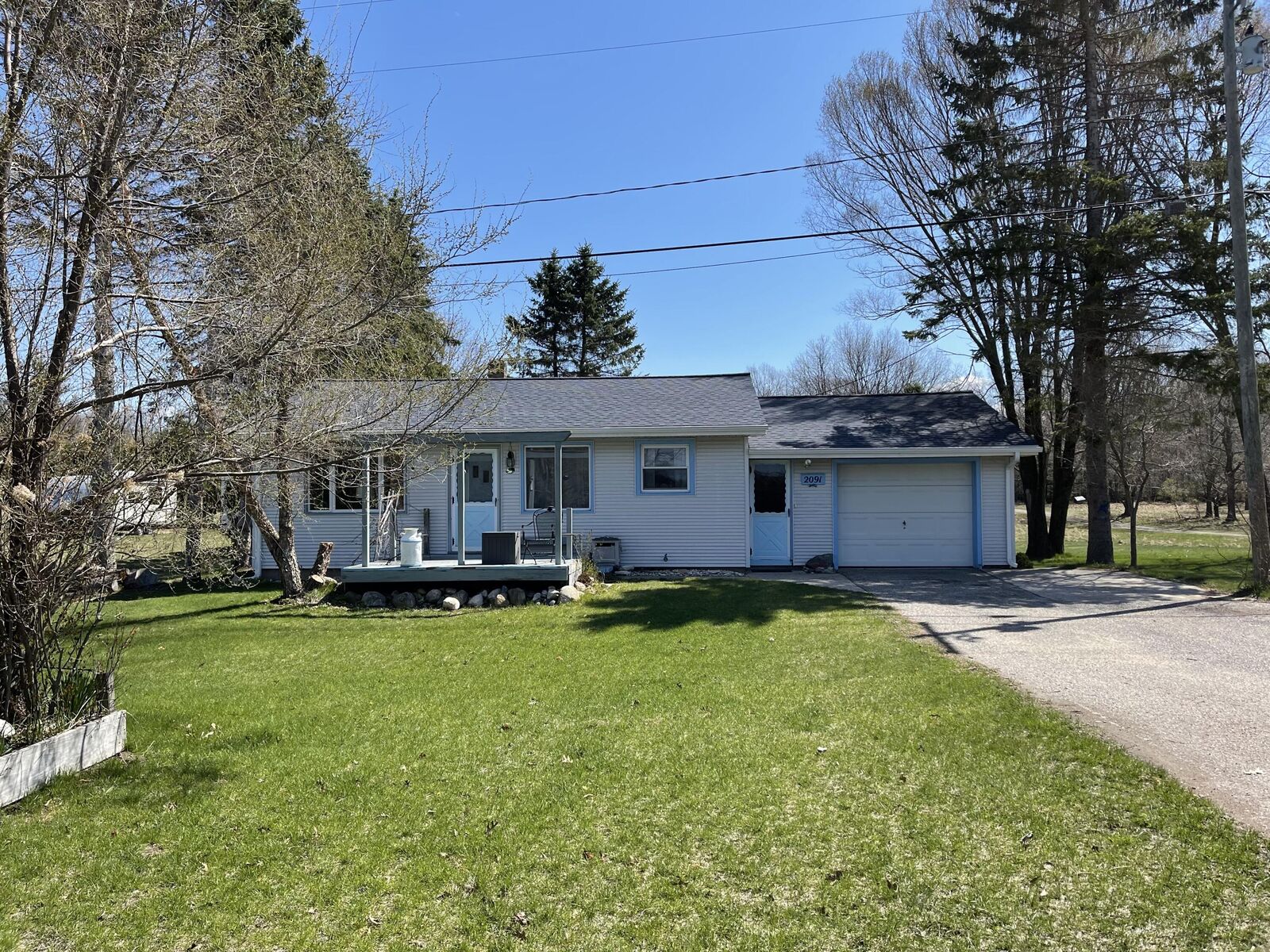 Property Photo:  2091 Hill Road  MI 49660 