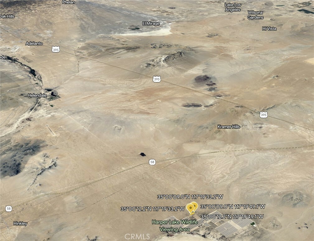 Property Photo: 0 South East Corner Parcel Of Harper Lake Rd And Ro CA 92347