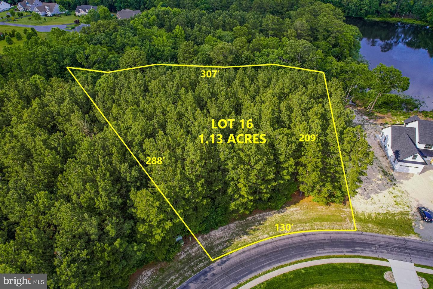 Property Photo:  24762 Mill Pond Lane Lot 16  DE 19947 