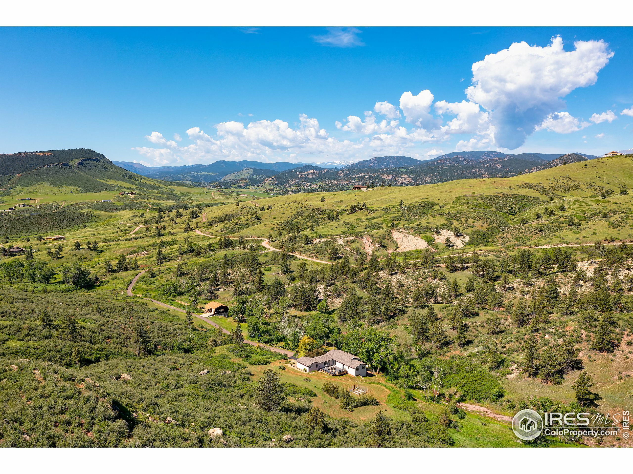 Property Photo: 1200 Ponderosa Hill Rd CO 80540