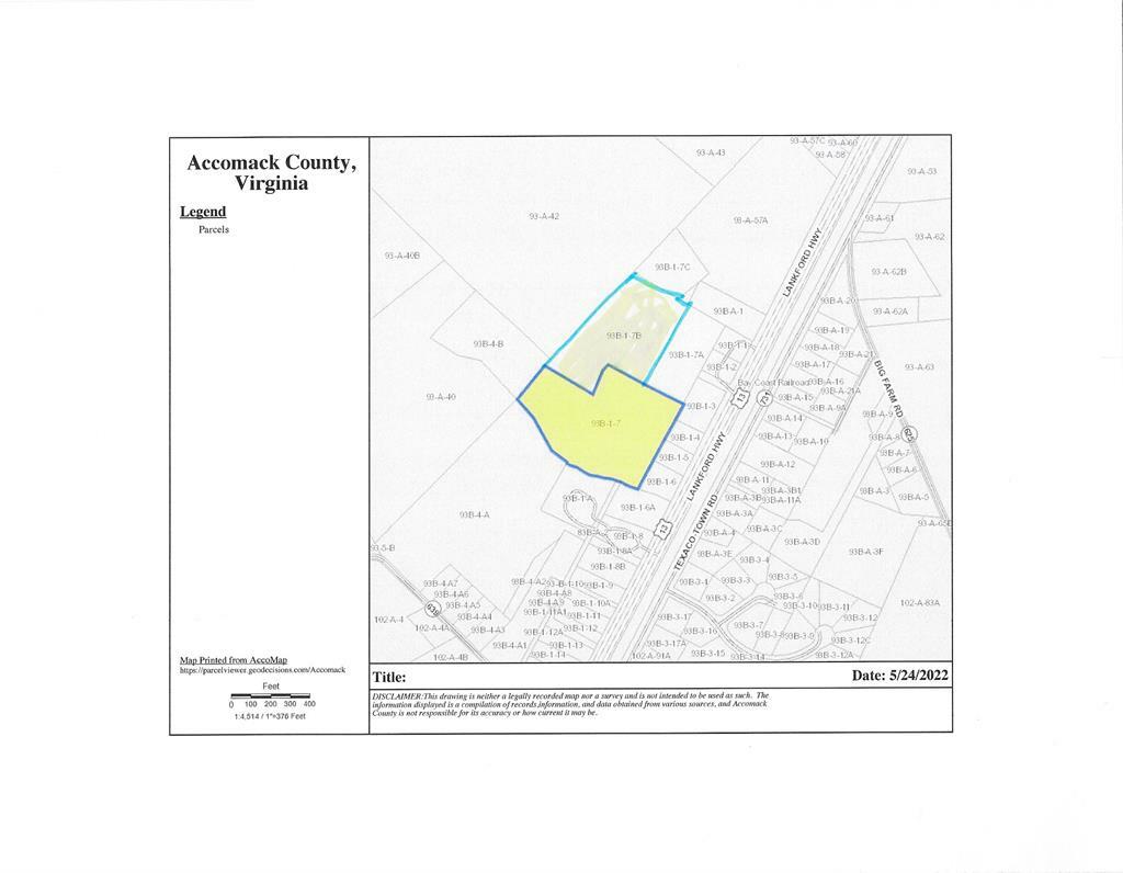 Property Photo:  Lot7-7B Lankford Hwy  VA 23410 