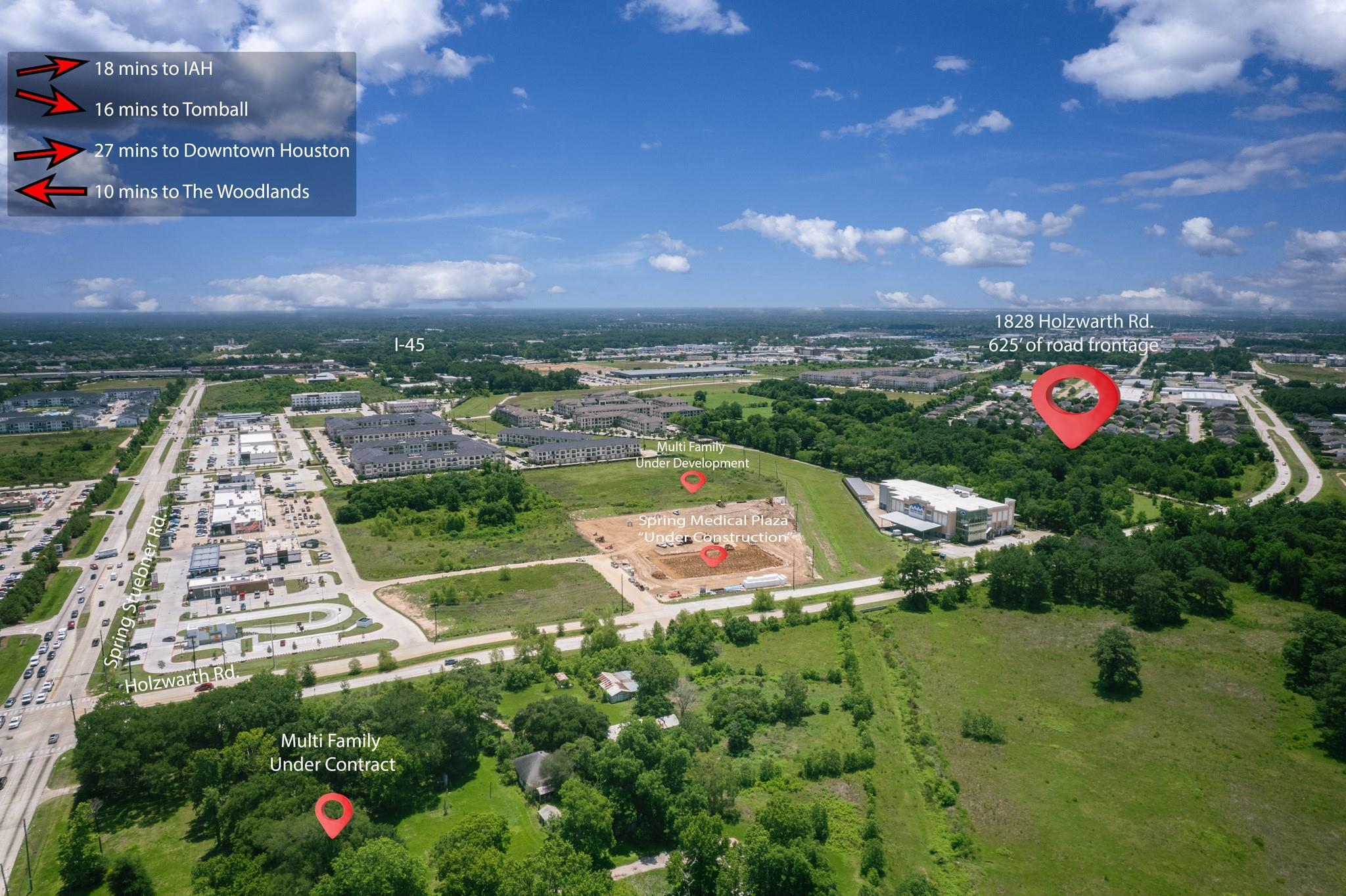 Property Photo:  1828 Holzwarth Road  TX 77388 