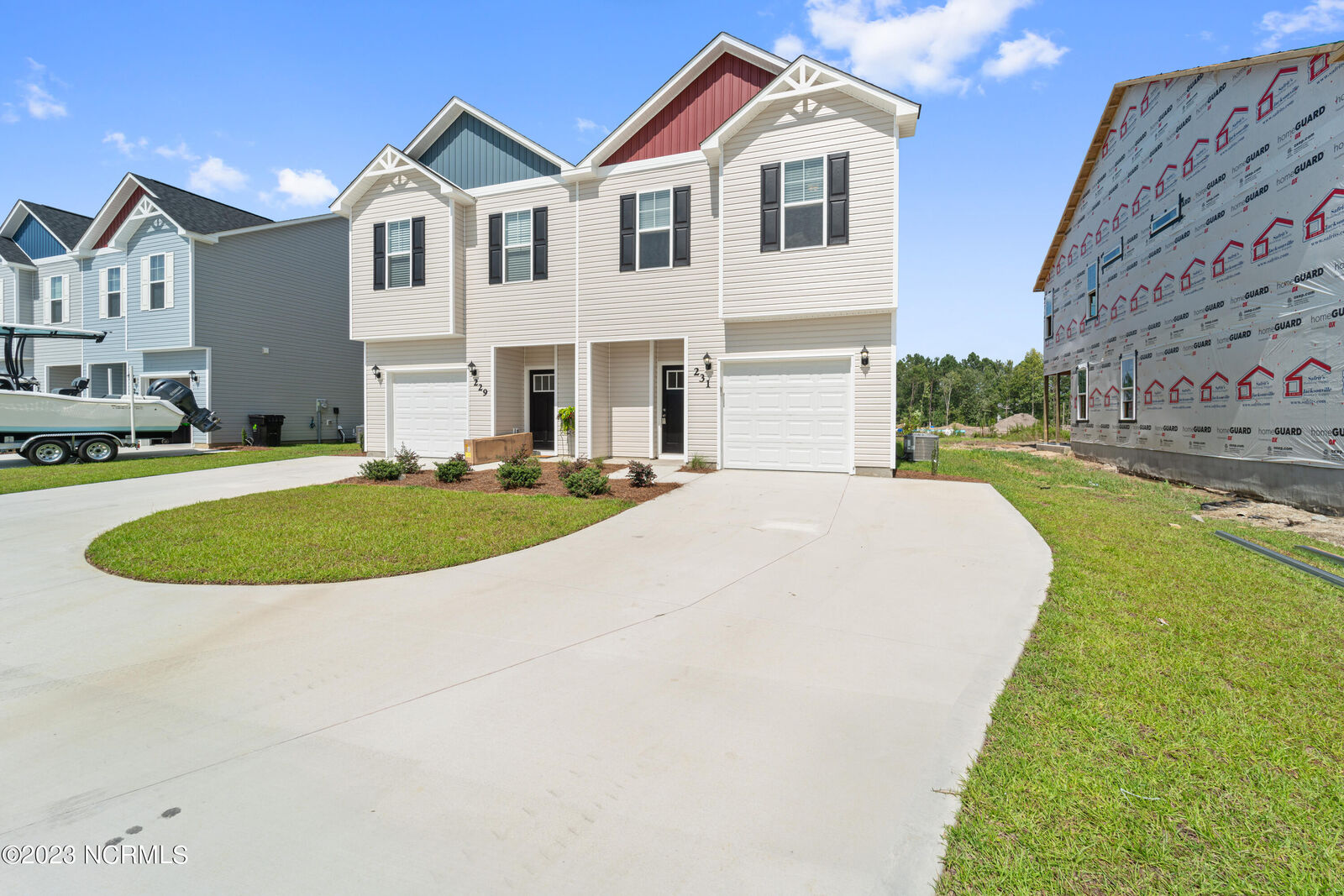 Property Photo:  231 Shallowbag Bay Lane  NC 28546 