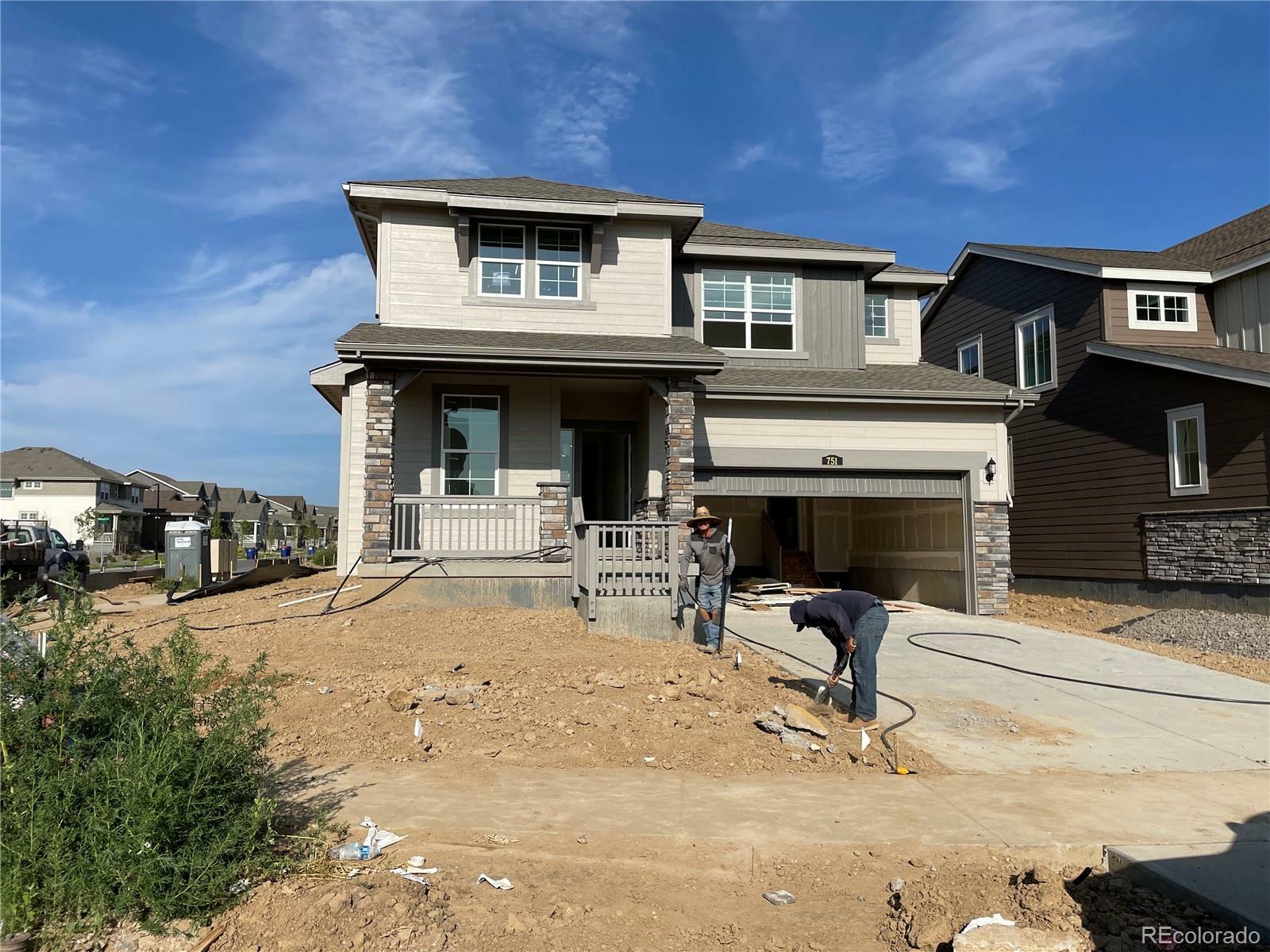 Property Photo: 751 Clover Loop CO 80026